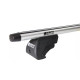 Багажник ЕвроДеталь на рейлинги АЭРОДИНАМИКА 125 см (алюминий)