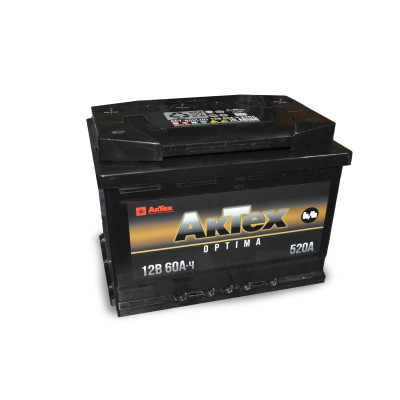 аккумулятор АКТЕХ OPTIMA 60 а/ч 520А обр.п. (242x175x190) 6СТ-60 VL3 (R)