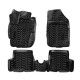 коврики AIRLINE салонные для а/м Renault Duster (рест.)/Kaptur 4WD (2015-) 3D с подпятником, высокий борт, полимер, черн. компл. 4 шт ACM-PS-55
