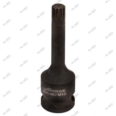 Головка AIRLINE  ударная торцевая 1/2" DR внешний SPLINE M10 ATAS035