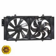 электровентилятор охлаждения LUZAR для а/м Lifan Solano II (16-) 1.5i/1.8i (2 вент.) (с кожухом) (LFK 3016)