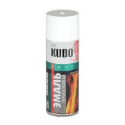 краска KUDO 520 мл термостойкая белая KU-5003