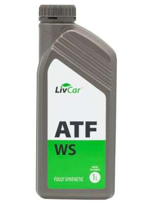 масло трансмиссионное LivCar ATF WS (Toyota ATF WS JWS 3324 AW-1 NWS 9638) синт. 1л арт. LC0705AWS-001