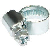 хомут червячный AIRLINE 8-12/9 мм стандарт, W1 оцинк AHCG021