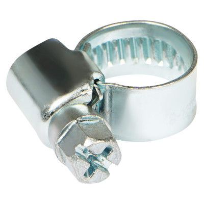 хомут червячный AIRLINE 8-12/9 мм стандарт, W1 оцинк AHCG021
