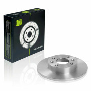 диск тормозной TRIALLI Renault Logan (04-) без ABS перед. не вент. 238мм.(OEM 6001547684) DF 095101