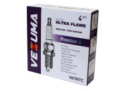 свечи VEZUMA для а/м CHRYSLER /DACIA /FIAT /KIA /MAZDA /MB /NISSAN /OPEL /PEUGEOT/ RENAULT /VAG (упак. 4 шт.) "Premium X" арт. VK7RTC