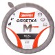 оплетка SKYWAY Real-2 кожа натуральная М Серая S01108004