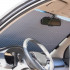 шторки солнцезащитные раздвижные на лобовое/заднее стекло AIRLINE светоотраж. 65 см ASPS-FB-01
