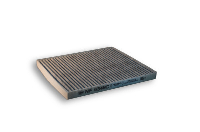 фильтр салонный НФ для а/м HYUNDAI SOLARIS 10-/KIA RIO IV 11- NF-6348C угольный (OEM 97133-4L000)