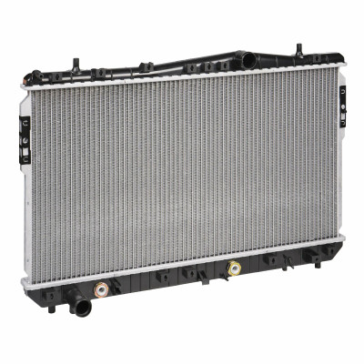 радиатор алюминиевый LUZAR для а/м Chevrolet Lacetti (04-) 1.6i/1.8i AT (паяный) (LRc 0506)