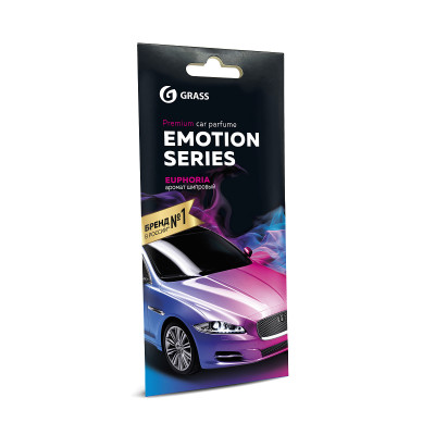 ароматизатор GRASS "Emotion Series Euphoria" картонный арт. AC-0198