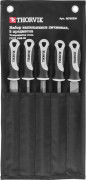 набор напильников THORVIK личневых 200 мм, 5 предметов арт.MFSS205