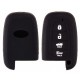 чехол на ключ автомобильный SKYWAY силиконовый KIA(4 кнопки) S05701082