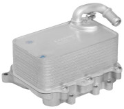 радиатор масляный LUZAR для а/м в сборе с фланцем VW Touareg II (10-)/Audi A6 (11-) 3.0D (LOс 1839)