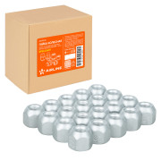 гайка колесная AIRLINE M12x1,5x18, конус, кл.21, открытая, хром для а/м Hyundai/Mitsubishi/KIA ASCR033