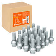 болт колесный AIRLINE M14x1,5x30x61, конус подвижный, кл.19, дакромет для а/м Volvo ABLT022