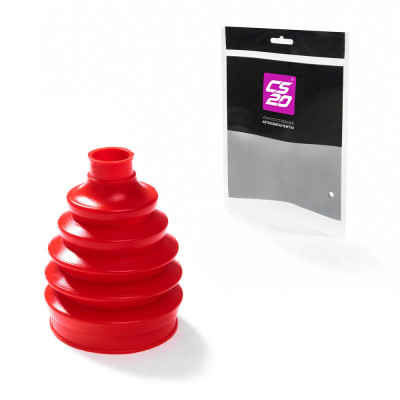 пыльник ШРУСа для а/м LADA LARGUS наружный CS20 LOGAN,SANDERO дв. 1.4, 1.6 полиуретан КРАСНЫЙ серия Drive в ин. упак. 6001550547 арт. 13744