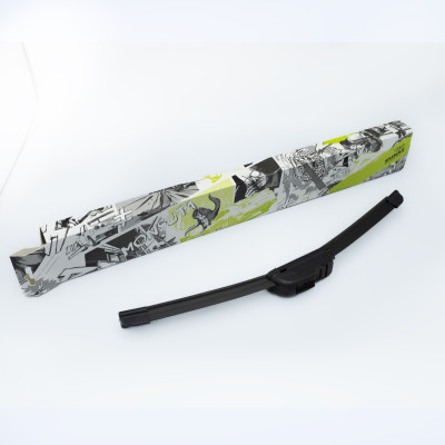 щетка с/о SURAI бескаркасная 330мм (13") 1 адапт. (hook 9x3) SRS 70375