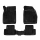 коврики AIRLINE салонные Chevrolet Cruze (2009-) 3D с подпятником, высокий борт, полимер, черн. компл. 4 шт ACM-PS-20