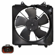 электровентилятор охлаждения LUZAR для а/м Honda Civic 5D (06-) 1.8i (с кожухом) (LFK 2305)