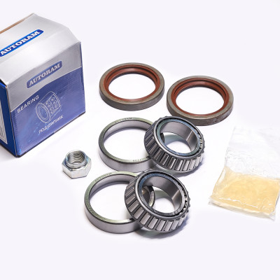 ремкомплект ступицы AUTORAM для а/м 2121, 2131, 2123 (гайка + 2 сальника) передней ABZ-019599