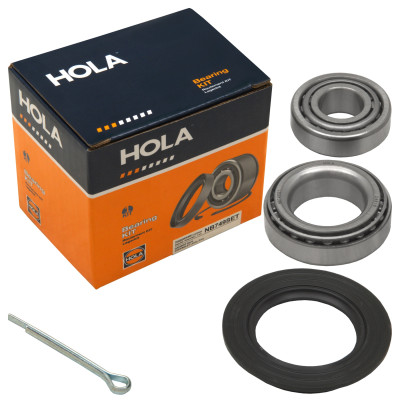 ремкомплект ступицы HOLA для а/м DAEWOO Nexia; CHEVROLET Lanos, Aveo задний (2 подш+сальник+шпилька) NB749SET