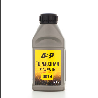 жидкость тормозная ASP DOT-4 500 мл