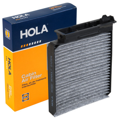 фильтр салонный HOLA для а/м LADA Largus; RENAULT Logan I, Duster I, Clio III, Sandero I; NISSAN Terrano, Micra III, Note угольный SC002