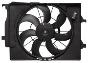 электровентилятор охлаждения LUZAR Hyundai Solaris II (17-)/Kia Rio (17-) с кожухом LFK 08L5