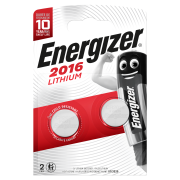 Батарейка Energizer Miniatures Lithium CR 2016 FSB2  3V 2 шт