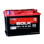 Аккумулятор BOLK 75 А/ч обратная R+ EN 650A (277х175х190) AB 750 AB 750