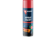 краска акриловая KERRY 650 мл быстросохнущая глянцевая красная 1015 (RAL 3020) KR-615