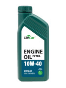 масло моторное LivCar EXTRA 10W-40 SL/CF п/синт. 1л арт. LC2611040-001