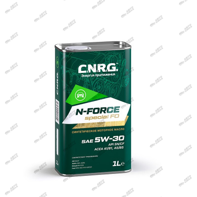масло моторное C.N.R.G N-Force Special FO 5W-30 SN/CF/ A5/B5 синт. (1л)