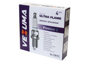 свечи VEZUMA для сад. техн. ECHO / KAWASAKI / TANAKA / STIHL (упак. 4 шт.) "Premium X" арт. VL7RTC