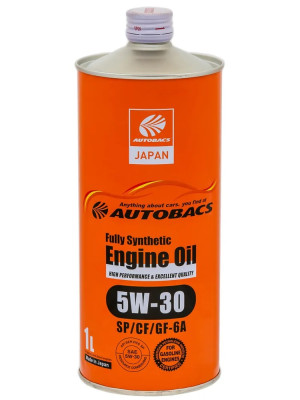 масло моторное AUTOBACS 5W30 SP/CF/GF-6A 1л A00032237