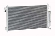 радиатор кондиционера (конденсер) LUZAR с ресивером Micra/Tiida/Note/Juke LRAC 14AX, 92100-AX800