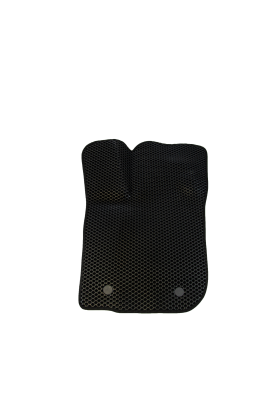 коврики салона Carpetelli Renault LOGAN 2 2012- комплект EVA ромб черный кант черный
