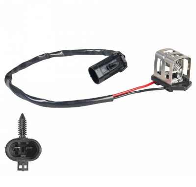 резистор вентилятора охлаждения LUZAR для а/м Лада 2123 Chevrolet Niva LFR 0124