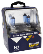 лампа МАЯК H7 12V 55W PX26d Active Super White +30% (ком-т 2шт.) арт. 72720ASW+30