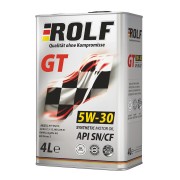 масло моторное ROLF GT 5W30 SN/CF син. 4л. 322416 / 322228