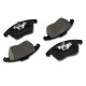 Колодки LYNX(PEUGEOT 207 1.6 07>/208 1.0-1.6D 12>/307 2.0-2.0D 03>/308 1.6-2.0D 07>, VW Jetta(162) 1.2T-1.6D 11>) передние, BD-2206