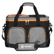 сумка-холодильник AIRLINE 36л, 44*33*25см, водонепр., PRO,  чер./сер ADCB004