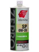 масло  моторное IDEMITSU ZEPRO ECO MEDALIST 0W20 SP/GF-6A син. 1л 4250-001