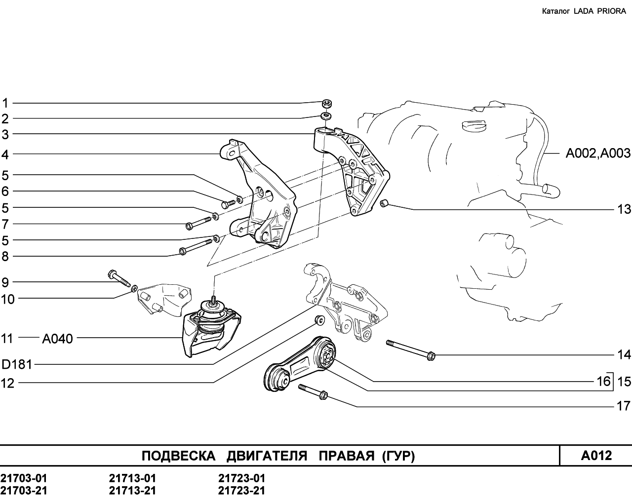 Подушки двигателя ваз 2112 16 клапанов схема