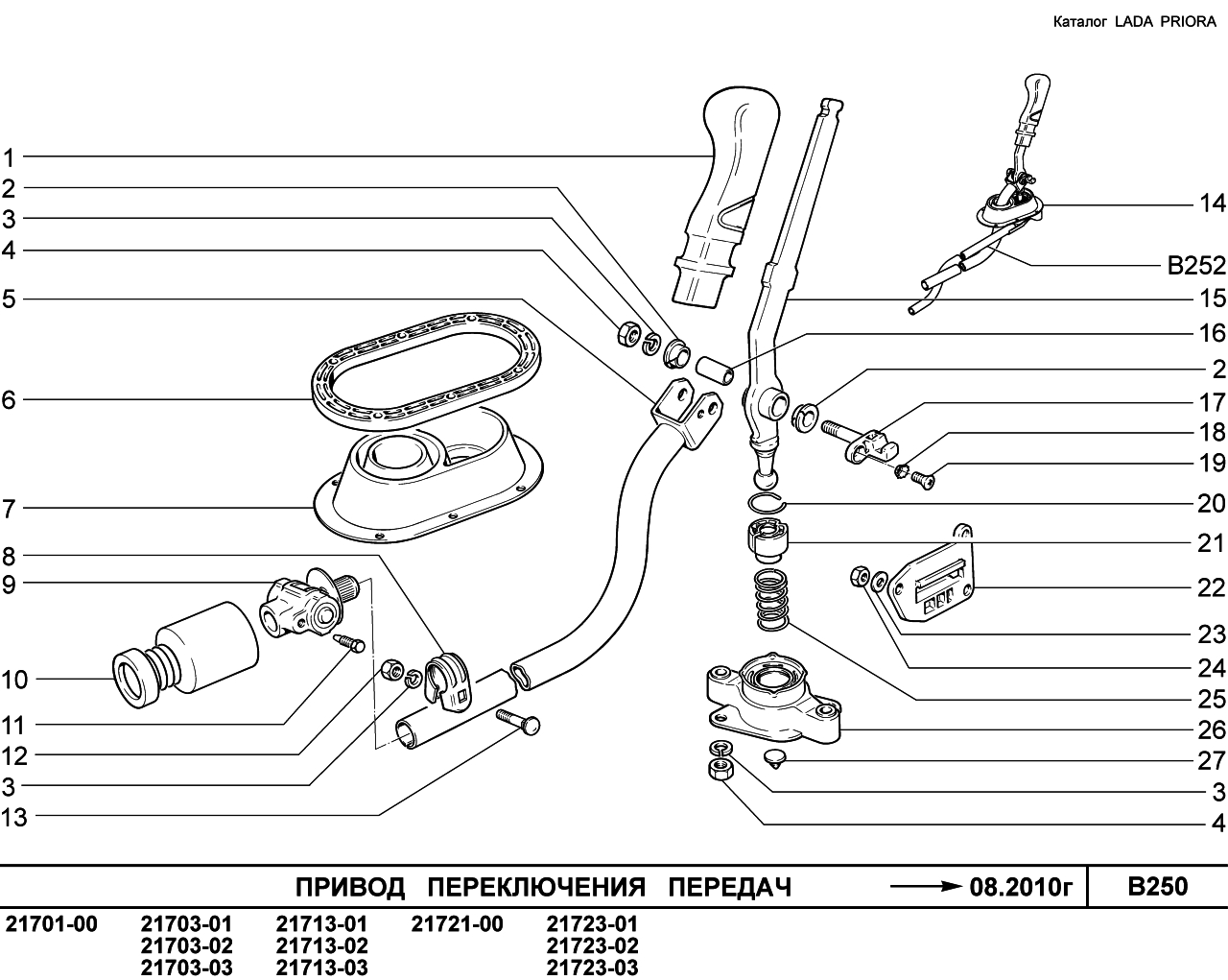 шарнир переключения передач ваз 2110