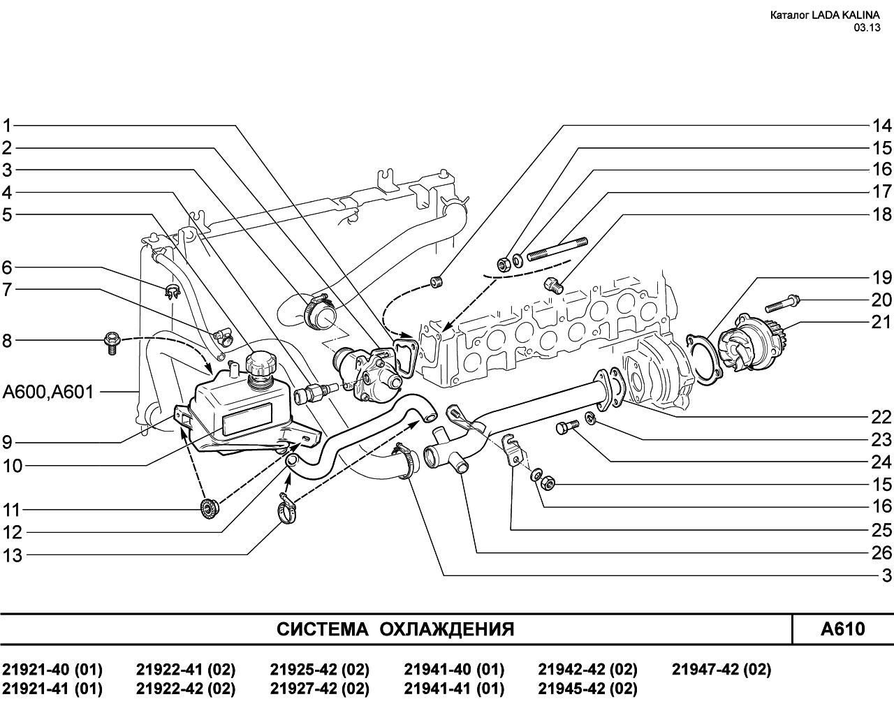 Система охлаждения лада гранта 16 клапанов с кондиционером схема