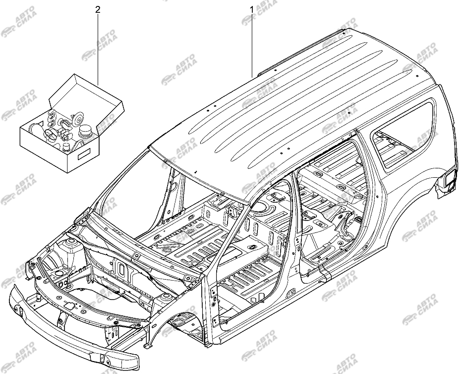 LADA LAGRUS 2012 Кузов