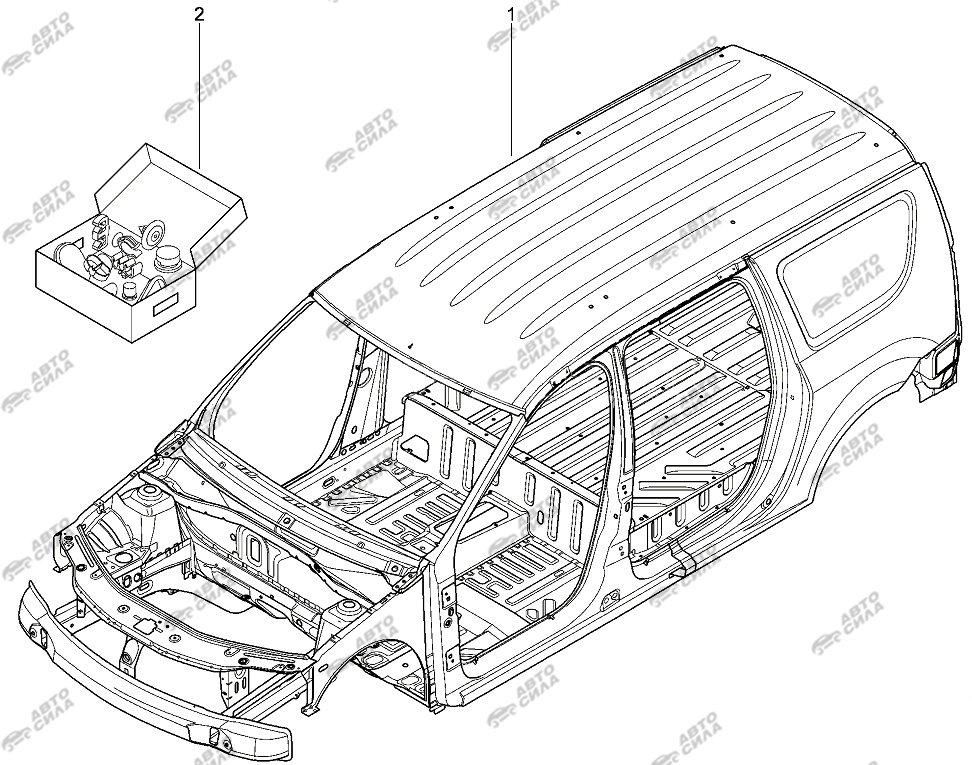 LADA LAGRUS 2012 Кузов